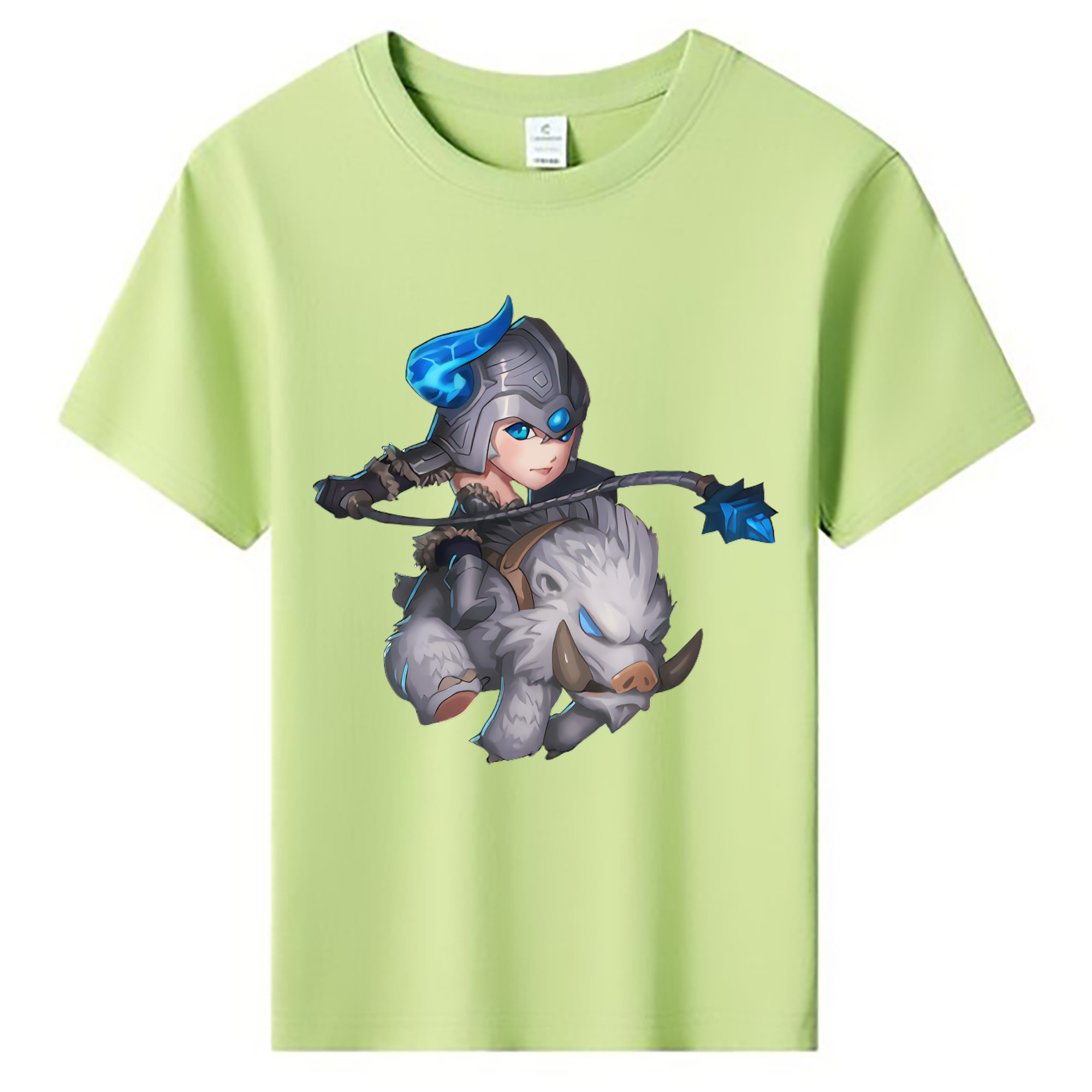 （画像用） リーグ・オブ・レジェンド League of Legends LOL 綿100％キッズTシャツ（フロントプリント）
